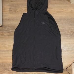 The North Face Black Hooded Vest